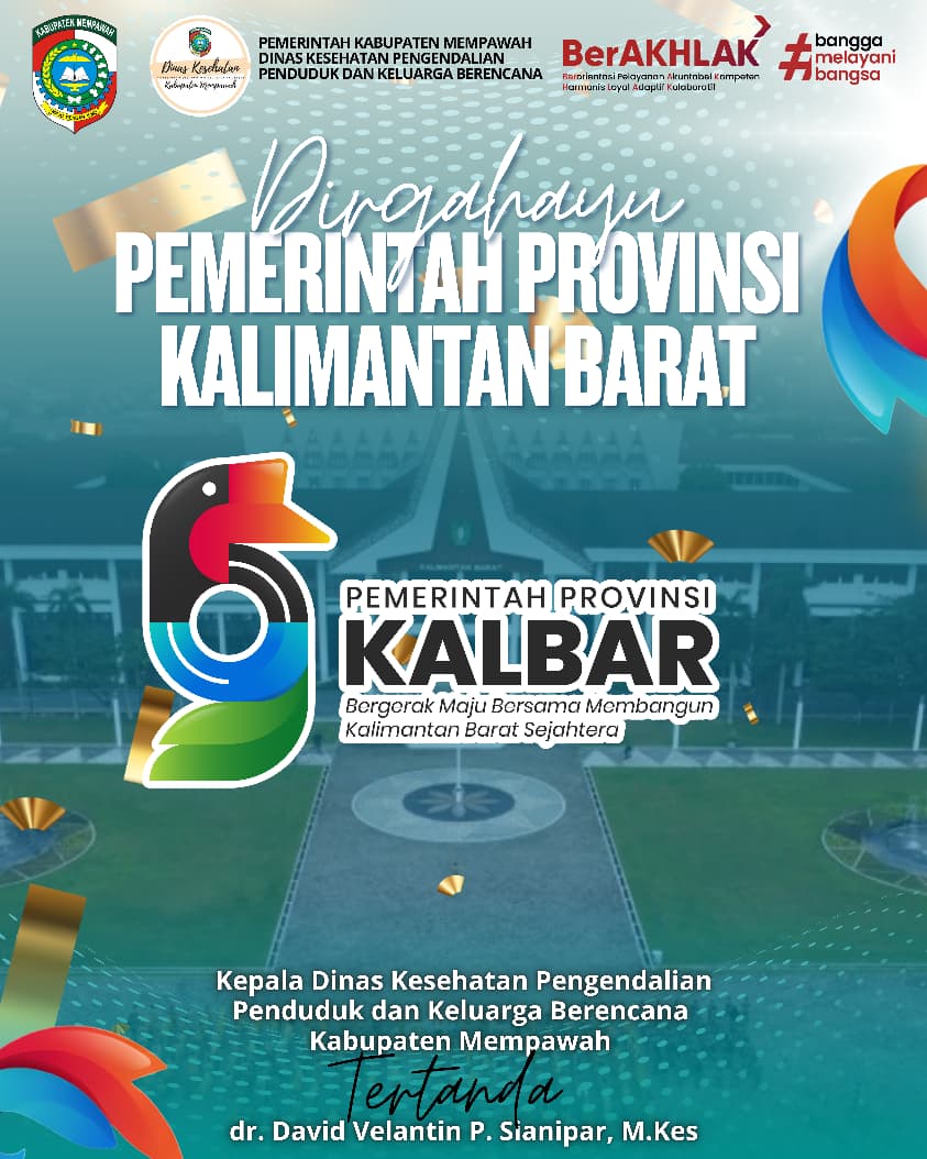 DIRGAHAYU KE-69 TAHUN PEMERINTAH PROVINSI KALIMANTAN BARAT
